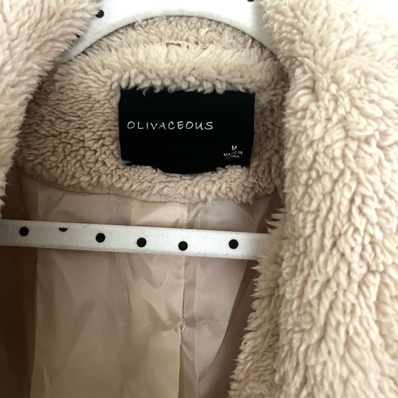 🧸Olivaceous Teddy Jacket - Picture 3 of 3